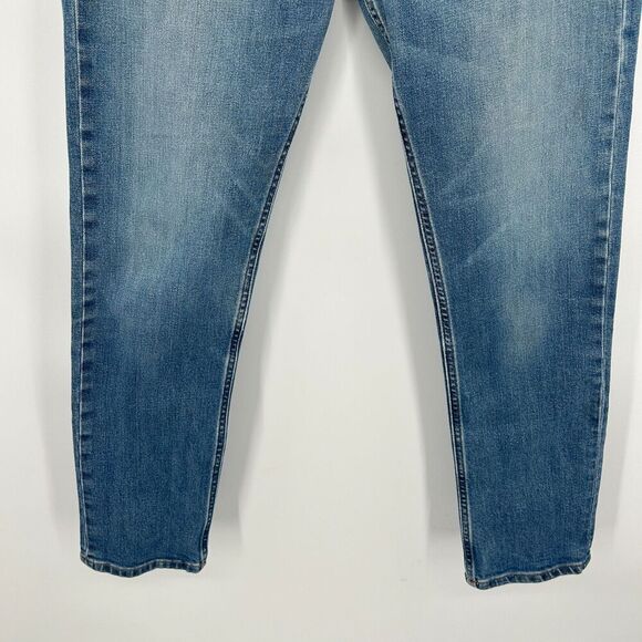 EVERLANE Women's Slim Leg High Rise Denim Blue Ankle Jeans Size 27 - Picture 4 of 8